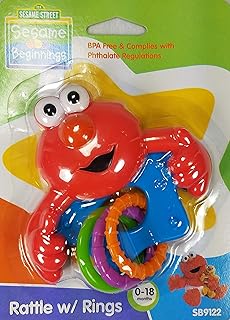 sesame beginnings rattle with rings