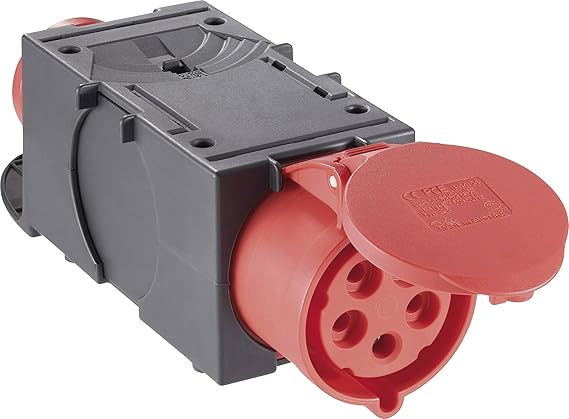 PC-Electric PCE9437420 CEE-Adapter StückAnton IP44 Gerätestecker 5 x 16 m auf STD 5 x 32 m