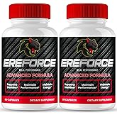 Ereforce Capsules, Official Ereforce Supplement Pills for Men - Maximum Strength Performance, All Natural Support for Overall Health and Wellness, Advanced Ere Force Pills Reviews (2 Pack)