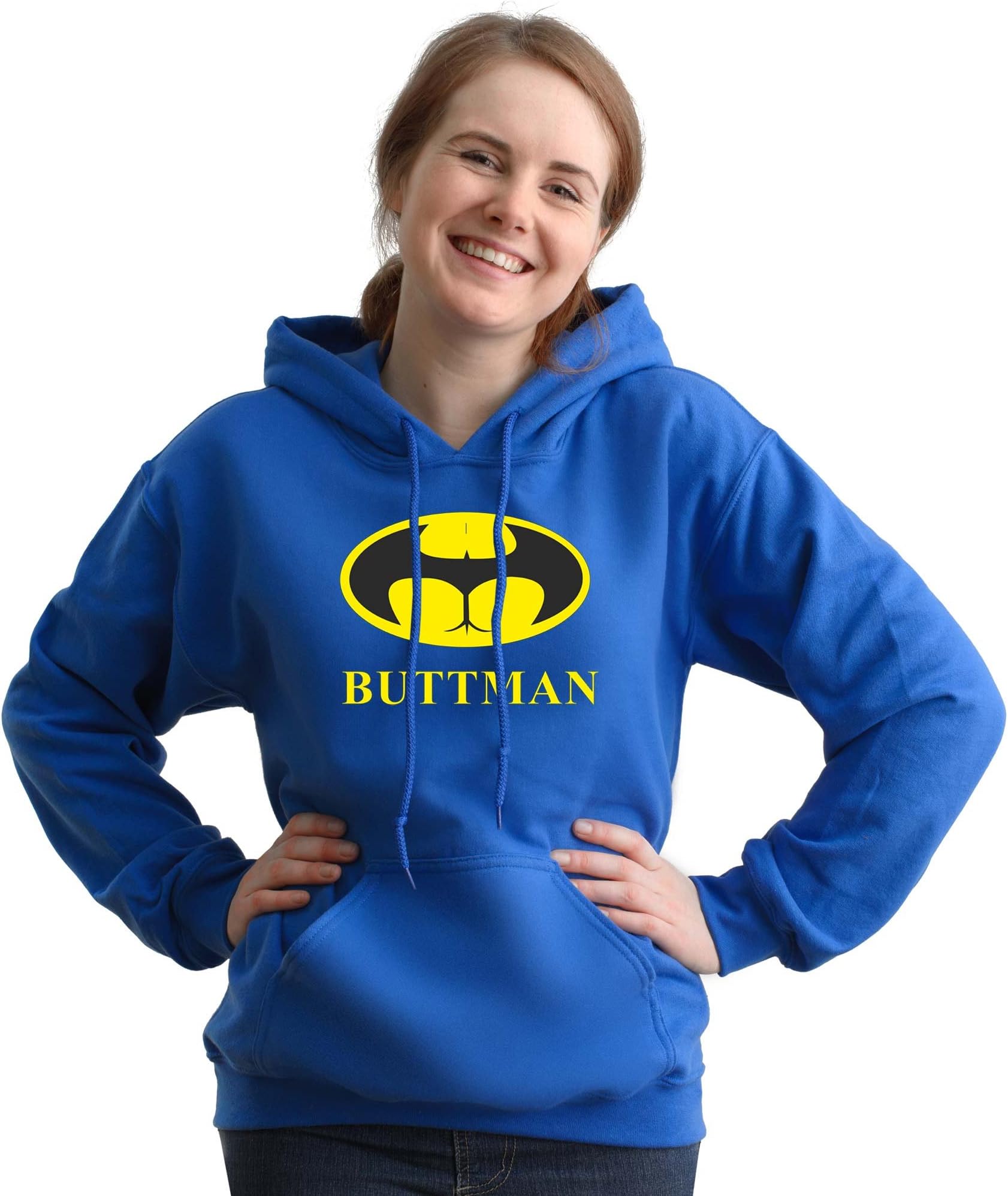 Funny Butt-Man inspired Super Hero Hoodie, All Colours
