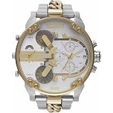 Diesel Mr. Daddy 2.0 Men's Watch, Stainless Steel Chronograph Sports Watch for Men