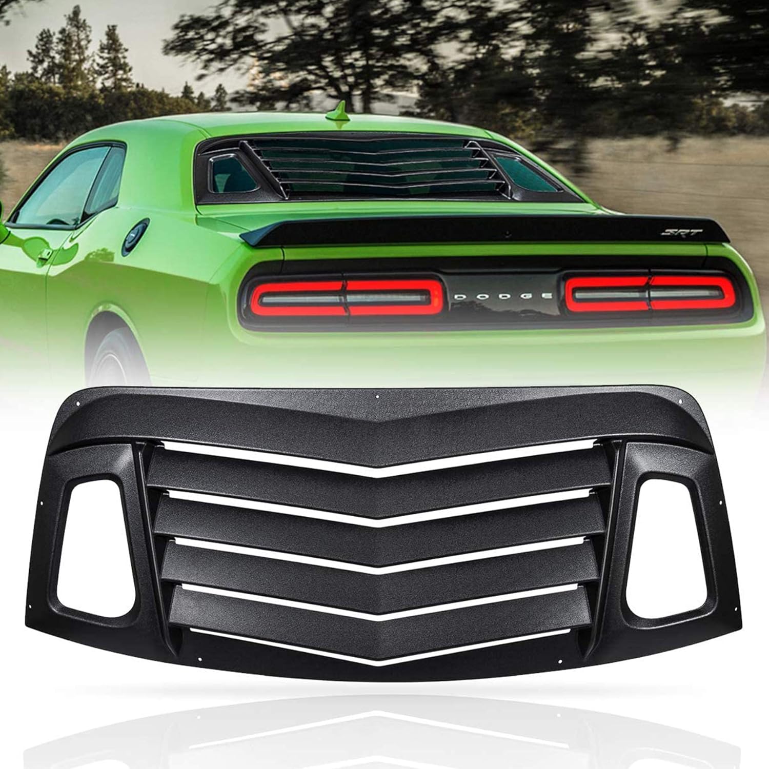 Rear Window Louvers Dodge Challenger Forum