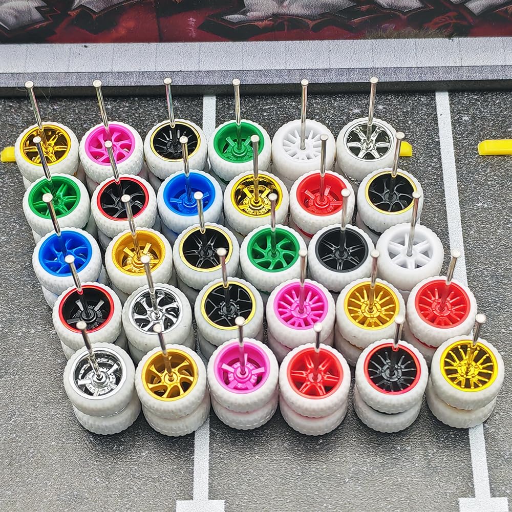 WAVEIST 1/64 Wheels and Tires，Real Rider