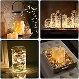 BXROIU 2 Pack Fairy Lights Battery Operated 5m Silver Wire 50 LEDs view 7