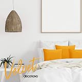 Deconovo Set of 2 Velvet Cushion Covers 50x50 cm Gold Yellow with Invisible view 5