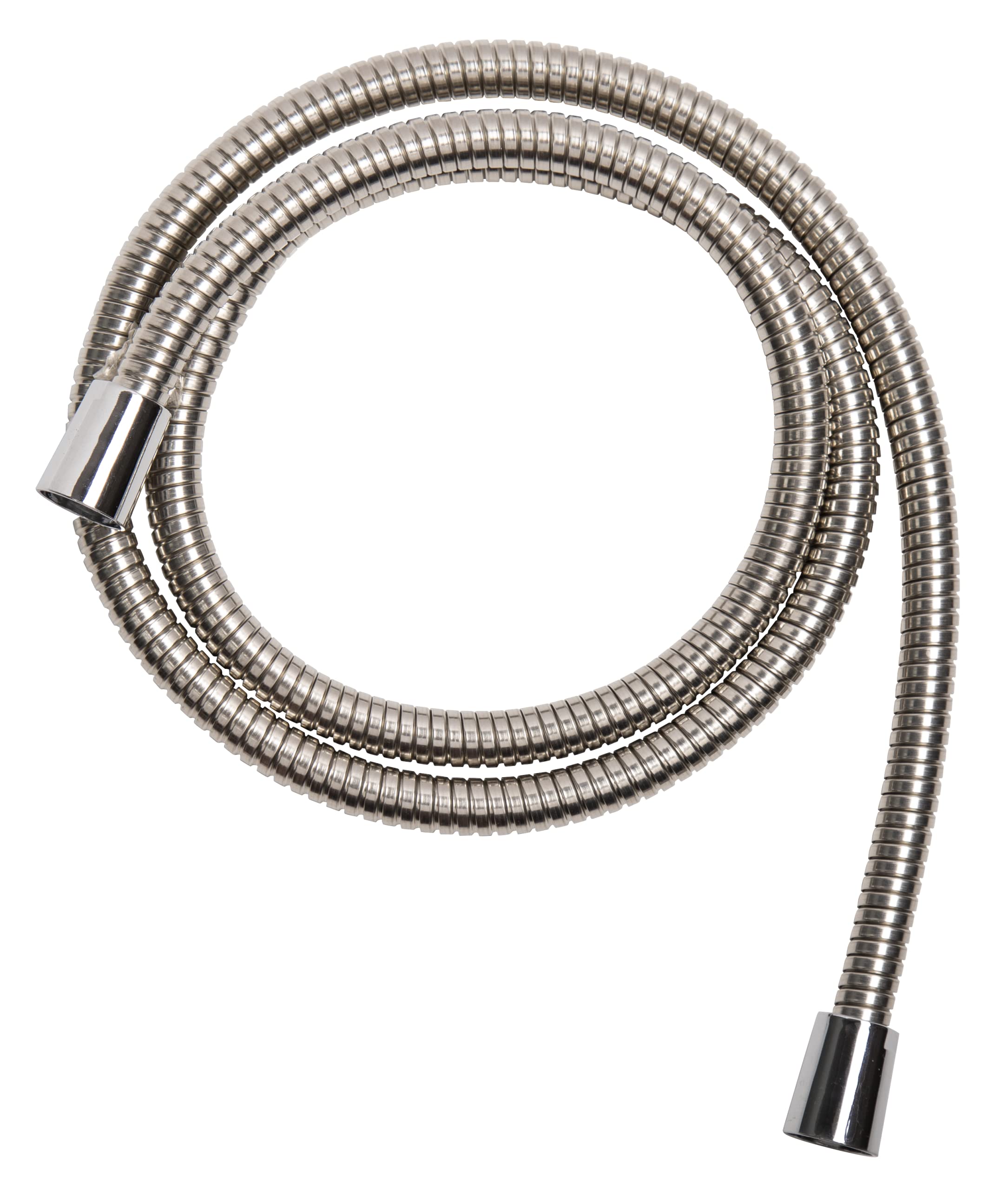 Croydex AM159141 Shower 1.5-2m Stainless Steel Stretch Hose, Chrome