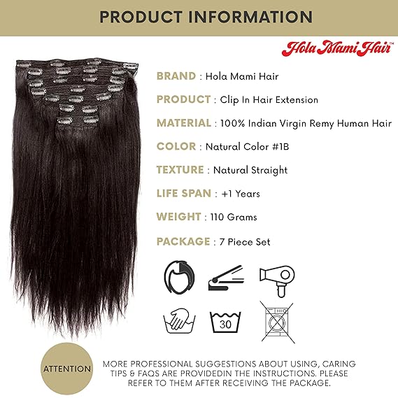 Amazon Com Hola Mami Hair 100 Percent Luxury Raw Indian Remy