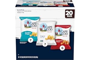 Cape Cod Variety Pack Chips, 20 Count 1 Oz