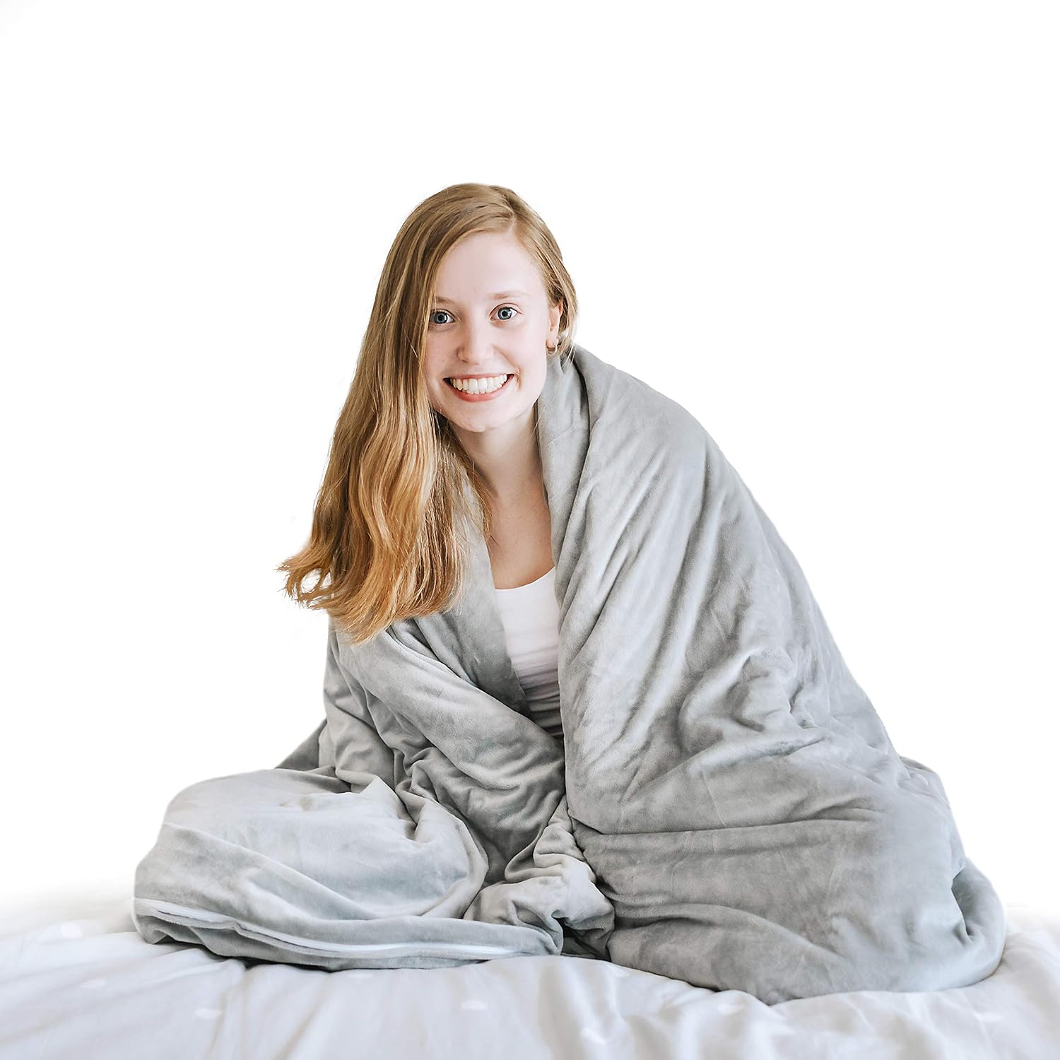 Amazon.com: Nuzzie Weighted Blanket Duvet Cover [Blanket Sold