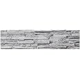 Dundee Deco 3D Wall Panels Brick Effect - Cladding Grey Stone Look Wall Paneling, Styrofoam, Sample, Size 10 x 10 in.