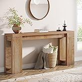 Tribesigns 70.9-Inch Extra Long Console Table, Farmhouse Wood Sofa Table Behind Couch, Narrow Entryway Accent Table for Livin