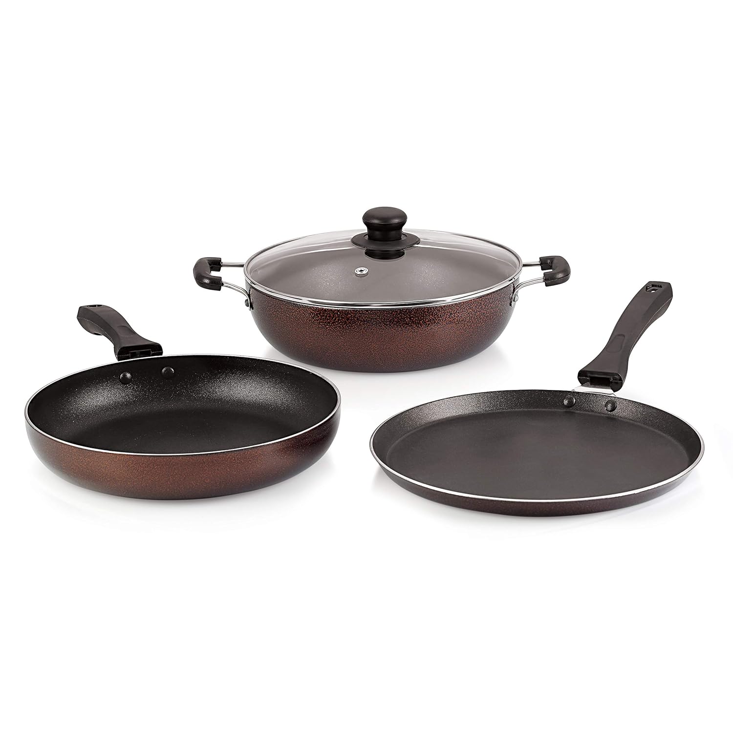 Buy iVBOX® Polo 4Piece Induction Bottom NonStick Kitchen Cookware