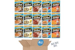Starkist Chicken Creations Snack Peak Variety Gift Box – Buffalo, Teriyaki, Lemon Pepper, Chicken Salad and BBQ