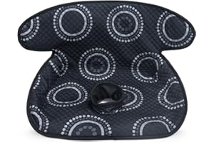 COOLBEBE Piddle Pads Car Seat Protector for Potty Training, Waterproof Car Seat Liner Toilet Training for Baby Infant Toddler, Baby Car Seat Liner for Strollers, Bouncers &Carseat(Black)