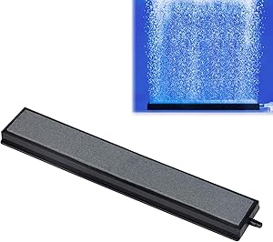 Pawfly 8 Inch Air Stone Grey Mineral Bubble Stone Bar Diffuser Bubbler Airstones for Aquarium, Fish Tank, and Pump