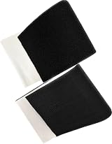 On1shelf 18cm Ultra Wide Self Adhesive Hook and Loop Strips Set Black 1m view 6