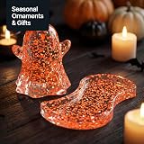 Hemway Fluorescent UV Neon Peach Glitter 100g Chunky Craft Resin Nail view 7