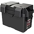 NOCO Snap-Top HM327BKS Battery Box, Group 27 12V Outdoor Waterproof Battery Box for Marine, Automotive, RV, Boat, Camper and 