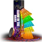 EAGLES Glow in The Dark Badminton Shuttlecocks - 5 or 10 Pack | Lighting Birdies, LED or 360&deg; Glow Birdie Balls for Badminton Set Light Up Birdies