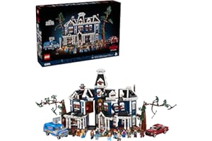 LEGO Icons Stranger Things: The Creel House Building Set - Bedroom or Shelf Decor for Fans, Ages 18+ - with 13 Minifigures - 