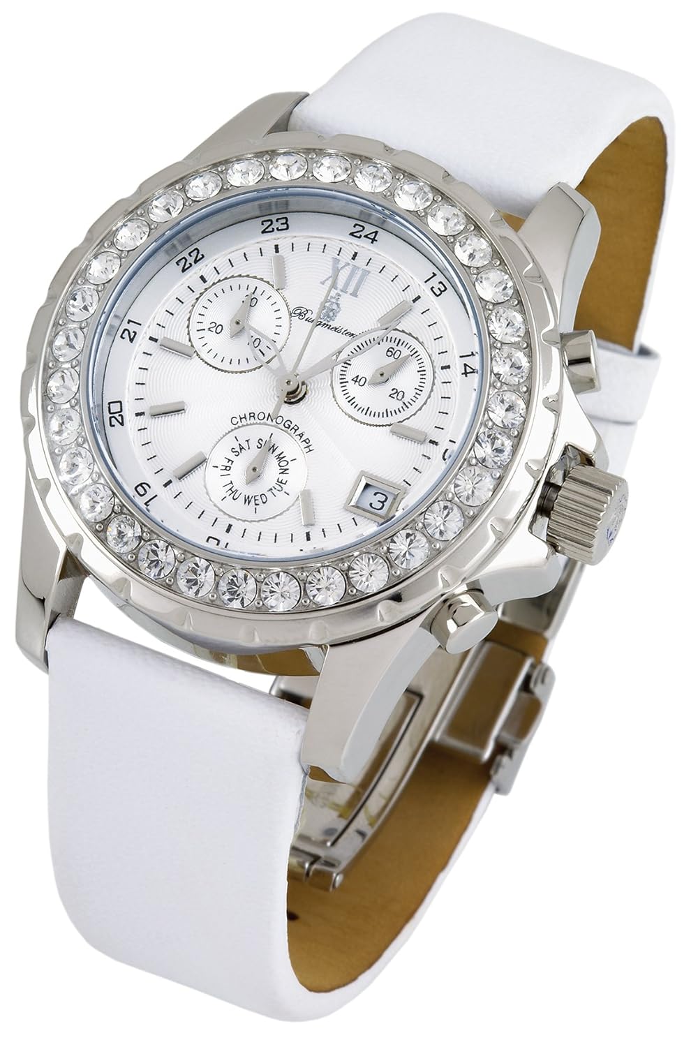 burgmeister ladies missouri chronograph watch bm191-186