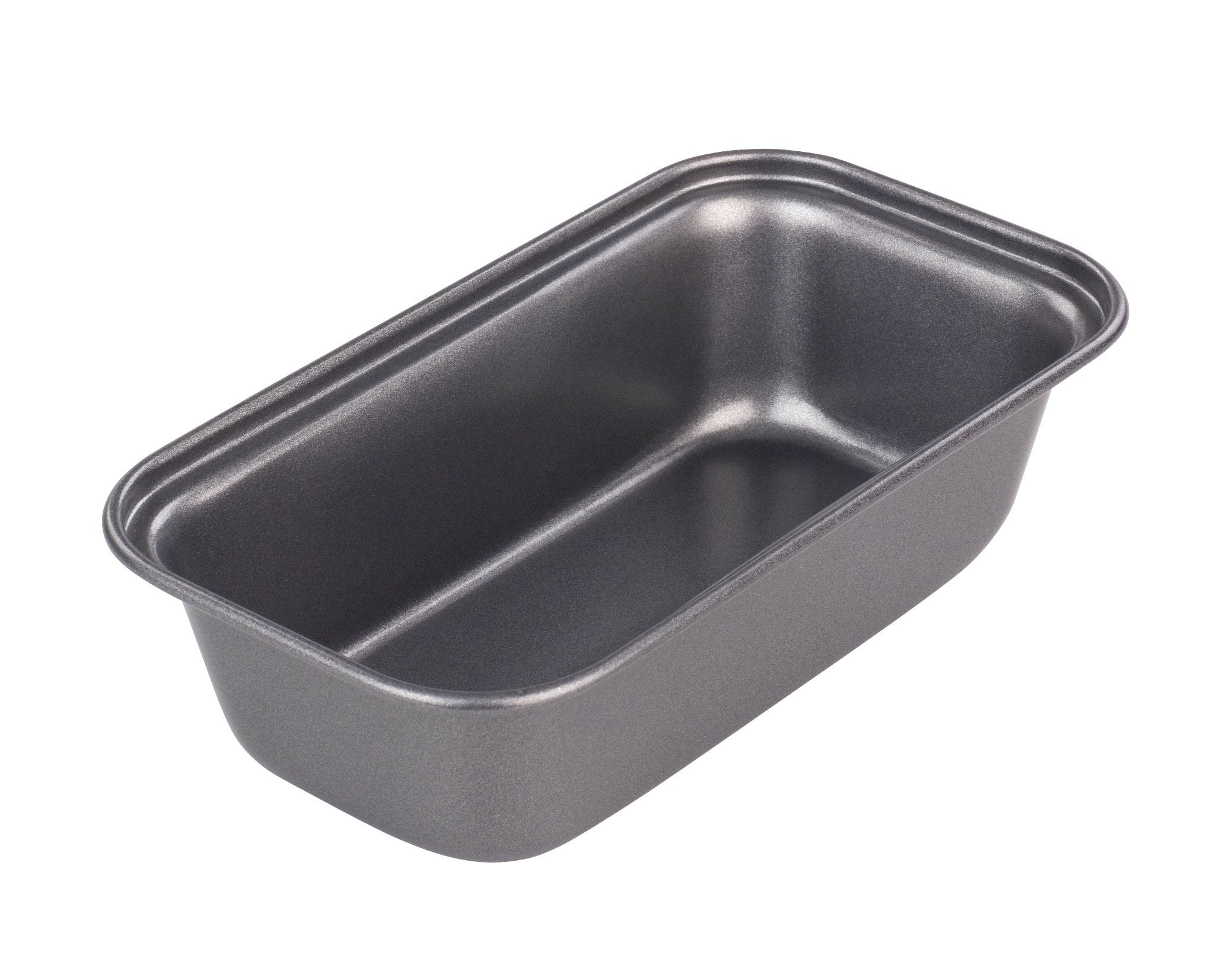 Chef Aid Mini loaf pan, Non-Stick, Rectangular Bread pan, 13.5 x 6.5 x 3.5 cm Ideal for Small breads, Loaves, Cakes and Pastries, for Individual portions and Desserts, Grey