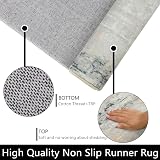 Famibay Hallway Runner Rug 60x120cm Non Slip Microfiber Washable view 3
