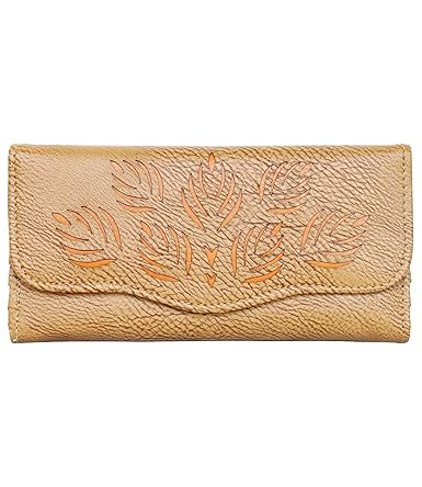 Fristo Women Wallet(FRW-095)Beige and Tan