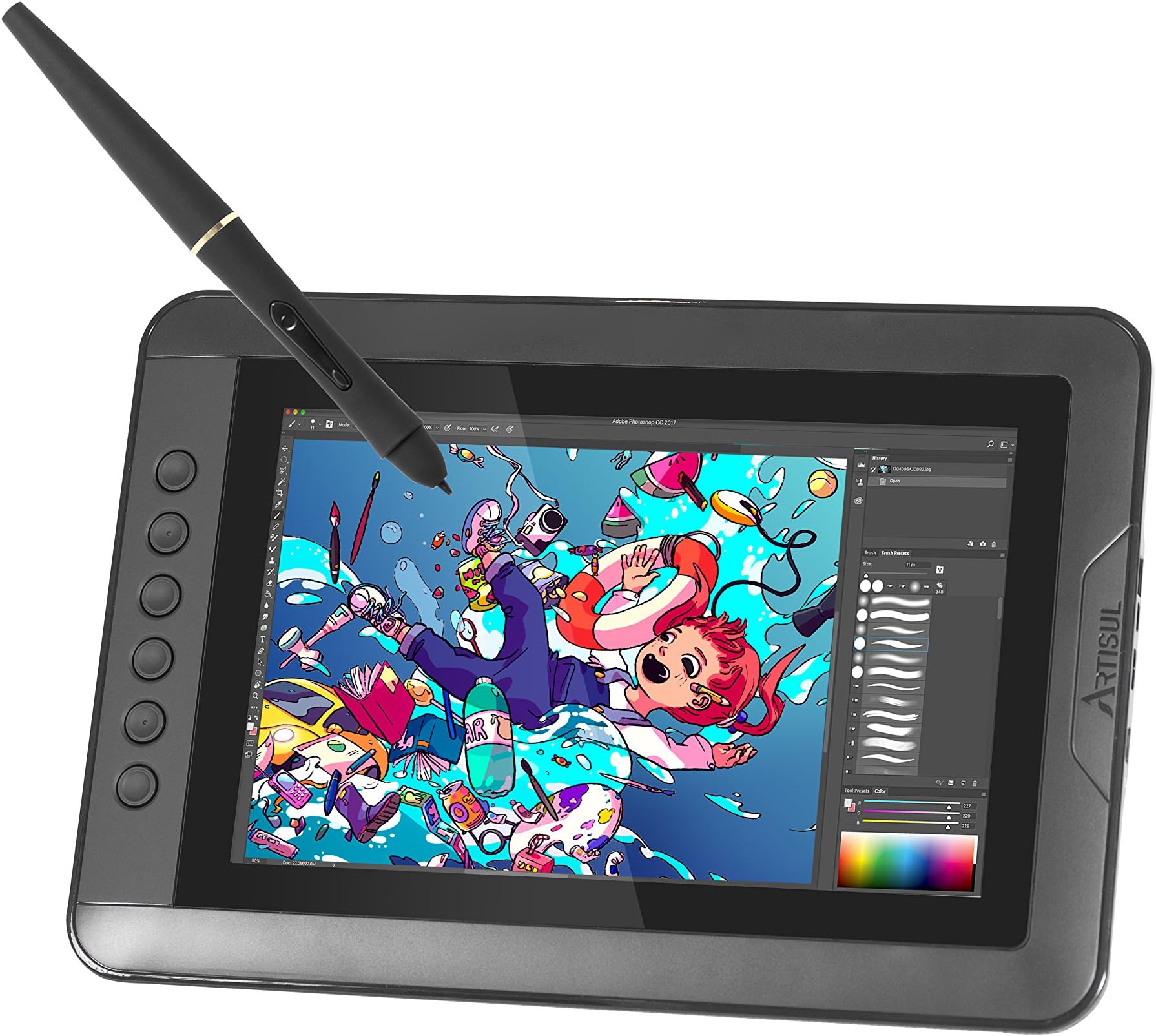 Artisul D10 S 10.1" LCD Graphics Tablet with Display HD Drawing