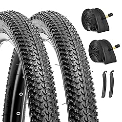 26-inch Mountain Bike Tires Set: Hycline 2-Pack