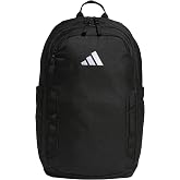 adidas Amplifier School Backpack 27L | Optional Bungee, Padded 16-In. Laptop Sleeve, Holds Books + Laptop, Carries Comfortably, School Gym &amp; Travel Ready