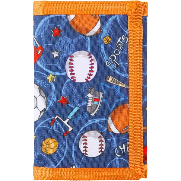 Kids Wallet For Boys & Girls – Trifold With Coin Pocket, Card Slots – Lightweight, Fun Prints – Great Gift For Teens - View #7