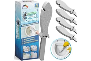 4 Pack Pumice Stone for Toilet Cleaning | Toilet Pumice Stone with Handle | Pumice for Cleaning | Pumice for Toilet Bowl Clea