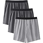 Nehoompo Mens Boxer Shorts Cool And Breathable Cotton Boxers For Men Moisture Wicking Underwear
