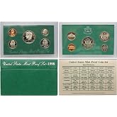 1998 S U.S. Proof Set in Original Government Packaging