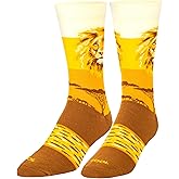Cool Socks, Wild African Safari, Jungle Animal Prints, Funny Dress Socks, Adult