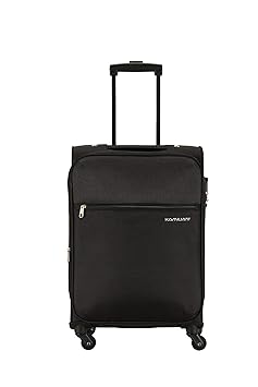 Kamiliant by American Tourister Cameroon Polyester 56 cms Black Softsided Cabin Luggage (KAM Cameroon SP56cm-BLACK)