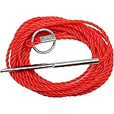 Eagle Claw 04300-002 Stringer, Red, 9