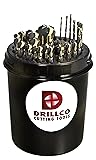 Drillco 350N Series Nitro 29 Piece High-Speed Steel