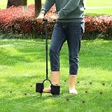 Ohuhu Lawn Aerator Hollow Tine Core Aerator with Bags Cleaning Tool 39in view 7
