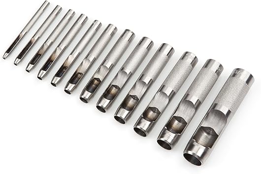 TEKTON 6588 Hollow Punch Set, 12-Piece 