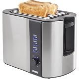 Grille-Pain Princess 142354 Inox 2 Fentes - Avec Fonctions Dégivrage, Réchauffage Et Accessoires
