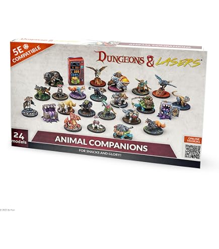 Archon Studio Dungeons & Lasers Starter Set D&D Terrain Da Tavolo - 286 Pezzi Per Giochi Di Ruolo 5E