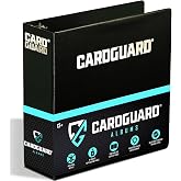 CardGuard Premium 3&rdquo; Trading Card Binder &ndash; 100 Side-Loading Pages 9 Pocket Binder - Archival Safe 3-Ring Storage for Pok&eacute;mon, YuGiOh, MTG, TCG, Game &amp; Sports Cards
