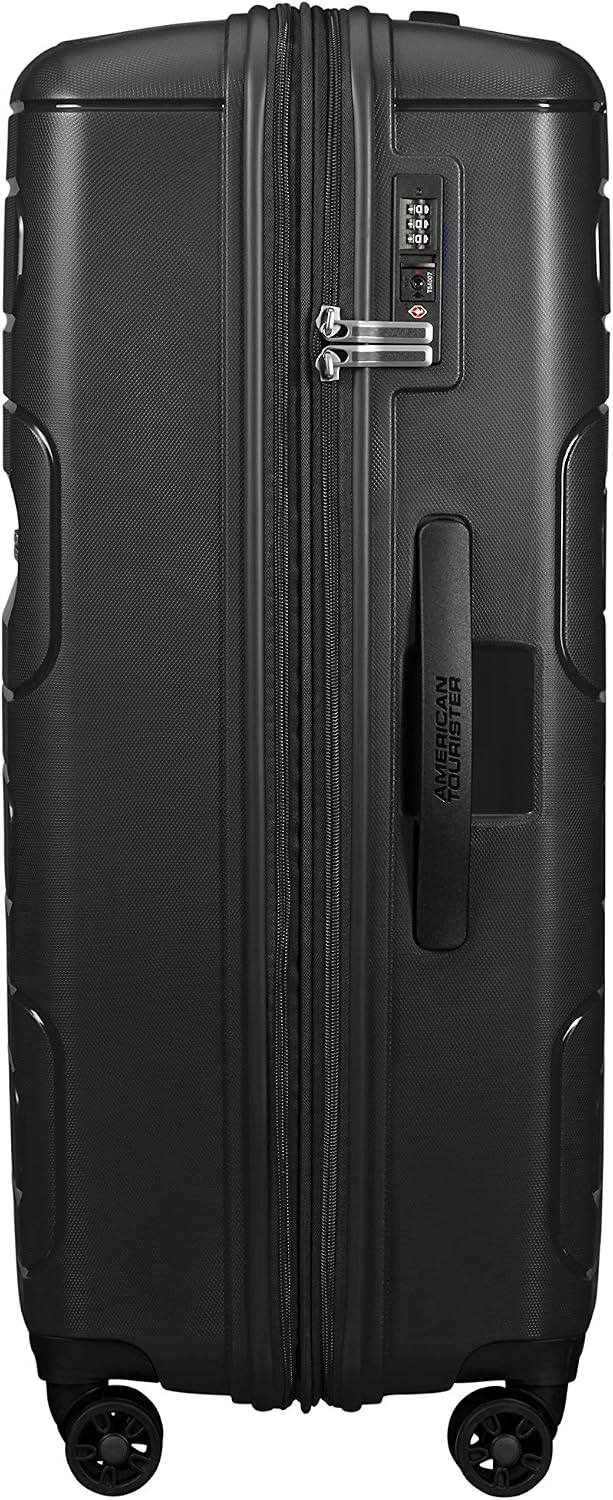 American Tourister Sunside - Spinner L, Expandable Case, 77 cm, 106/118 L, Black, L (77 cm - 106/118 L) - Image 4