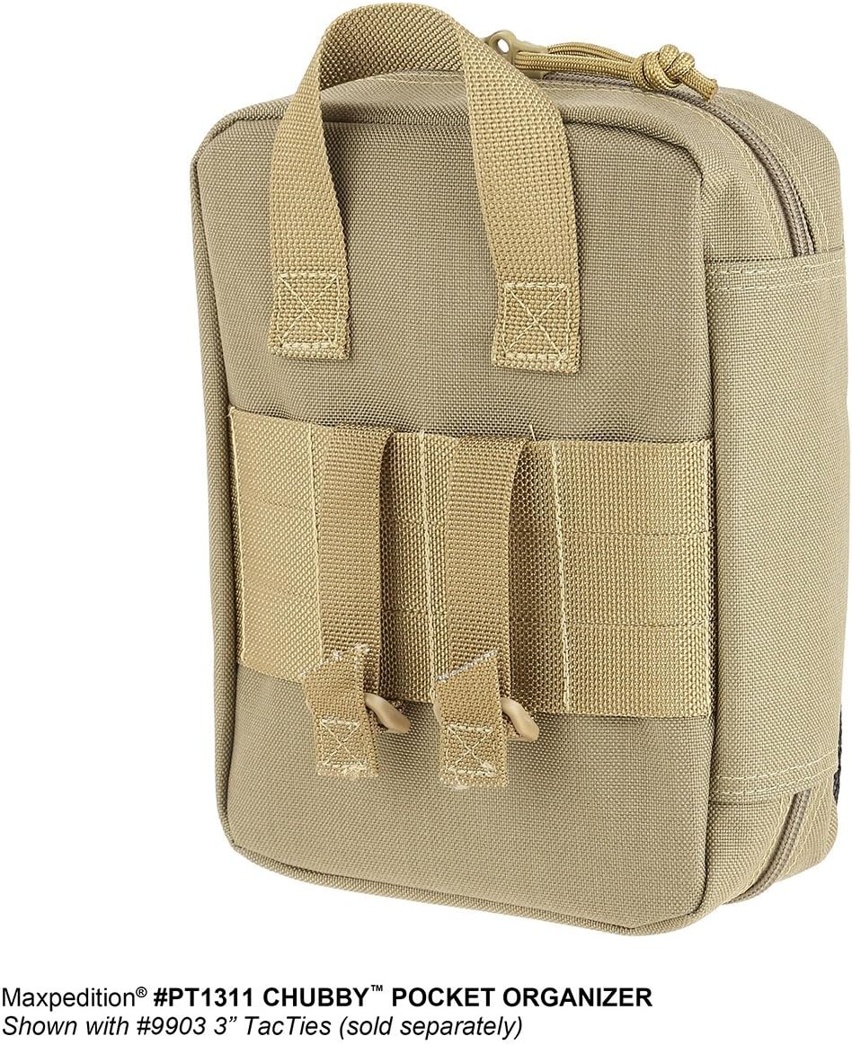 Maxpedition Chubby Pocket Bag Organiser, 23-inch, Black, 23 in - Image 5