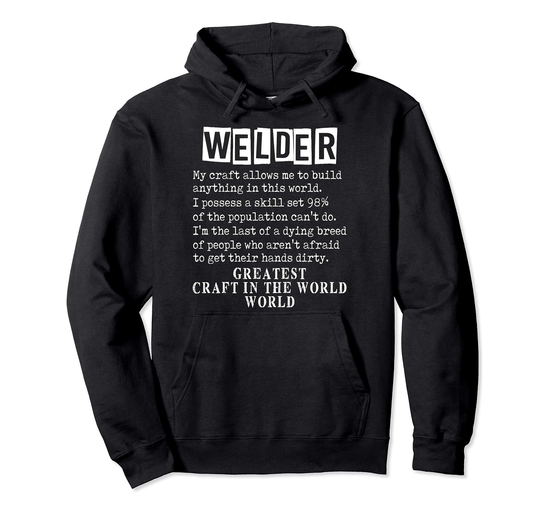 Welder Engineer Welding Fabrication Engineering Pullover Hoodie — image 1