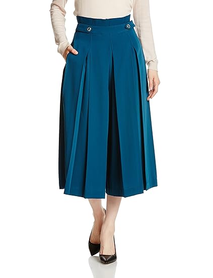 Amazon リリーブラウン タックガウチョパンツ Lwfp165065