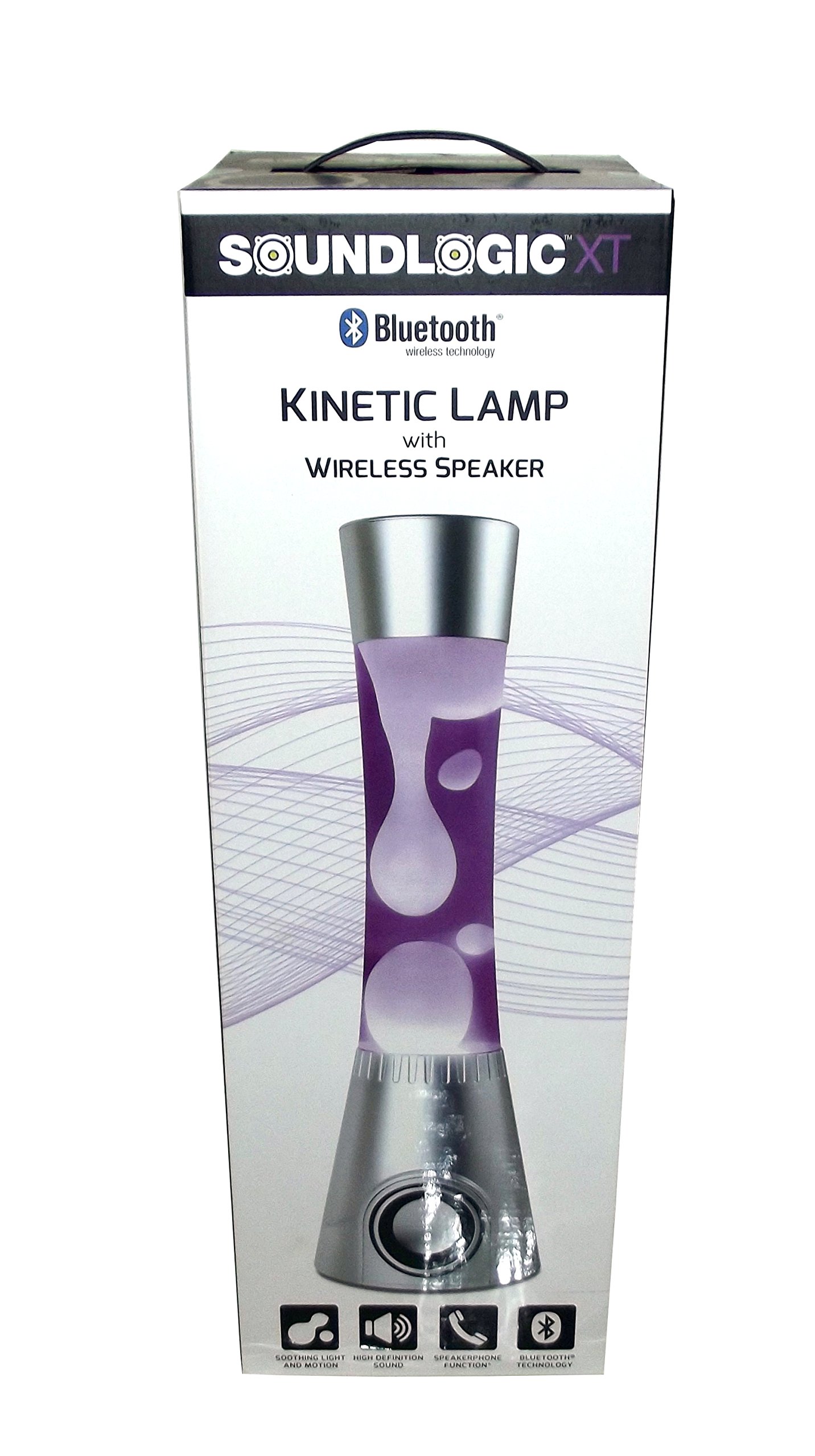Sound Logic XT Lamp With Wireless Speaker (Purple) on Galleon