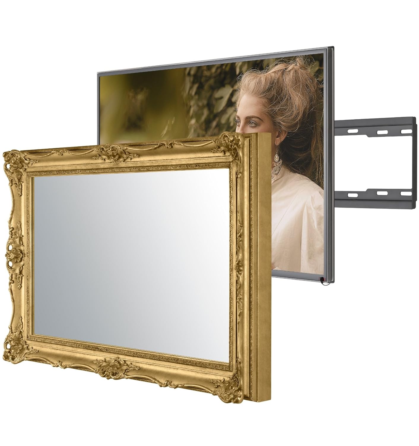 Handmade Framed Mirror TV with Samsung UE49NU7100 to Amazon.co.uk
